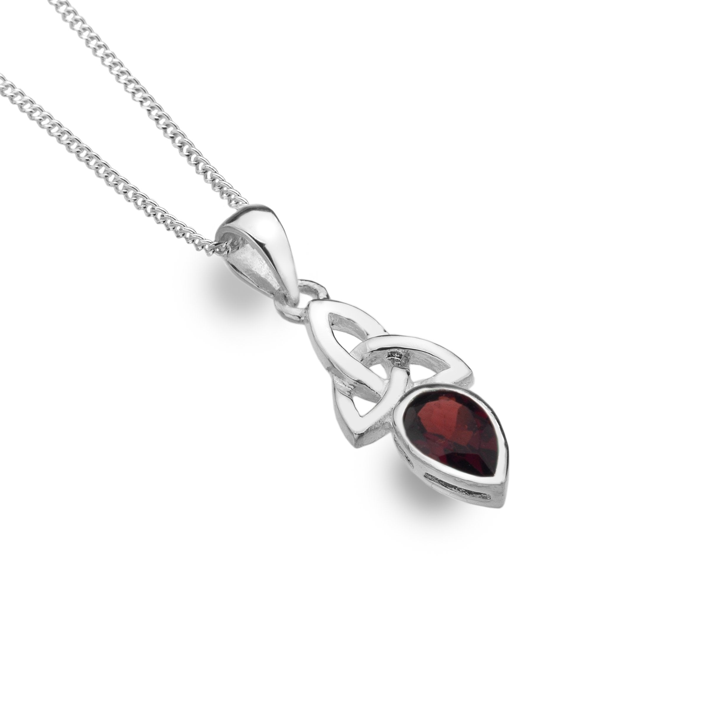 January - Garnet - Birthstone Pendant